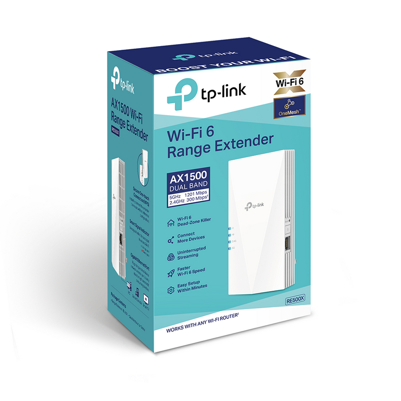 Repetidor Extensor Wifi Tp-link Doble Banda Wifi 6 Re500x